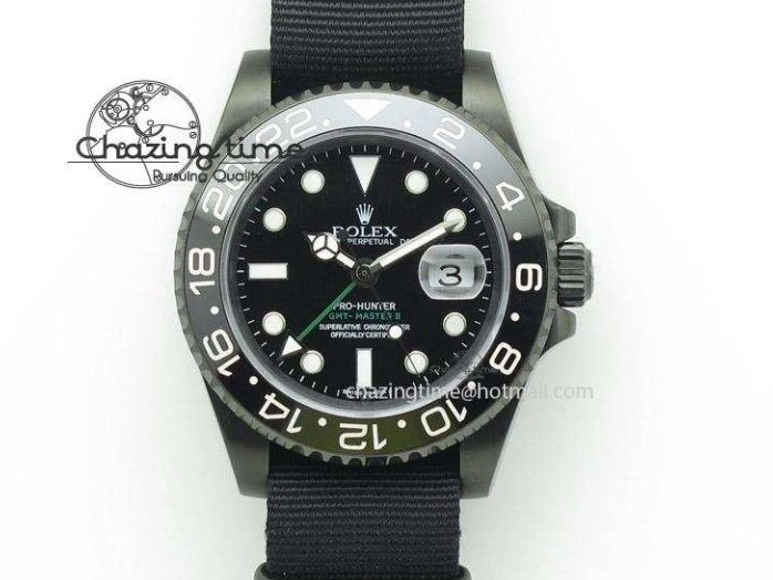 0504 GoAnywhere Submariner Black Diamond Bezel SS GSF Best Edition Black Dial On SS Bracelet A 3270